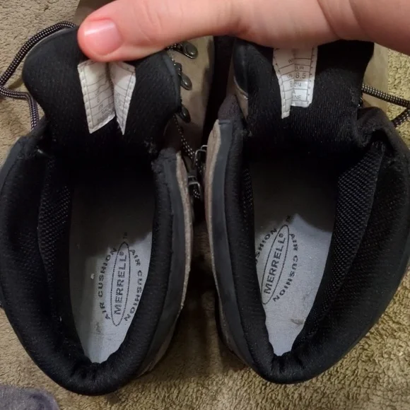 Merrell Women's work/hiking boot Size 8 Graphite and black - Picture 8 of 13